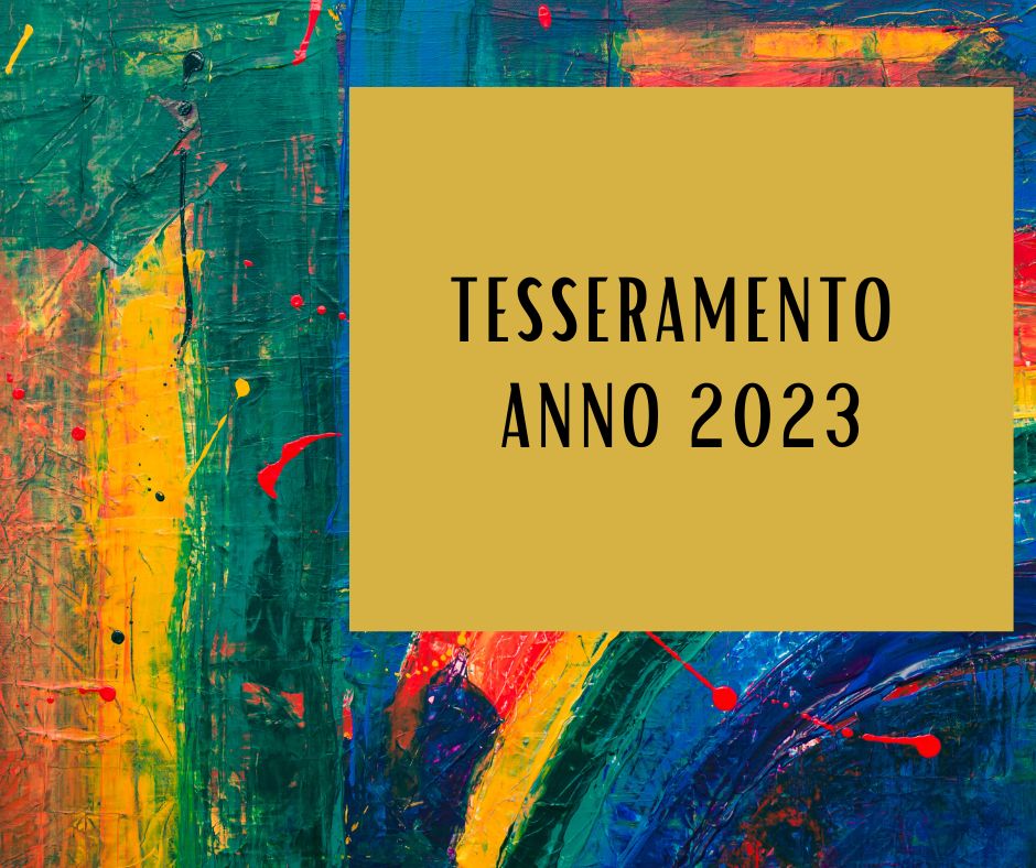Tesseramento anno 2023