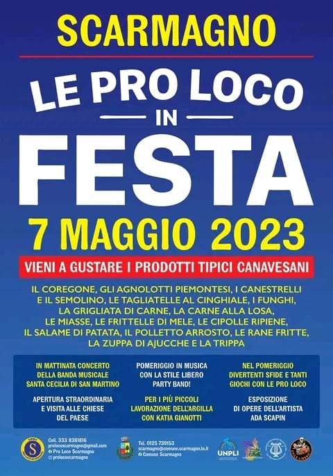 Pro Loco in Festa 2023: ci saremo anche noi!