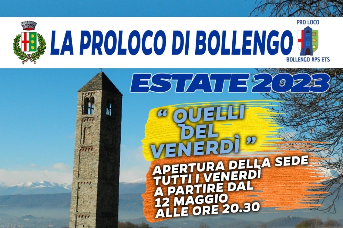 Estate 2023 “Quelli del venerdì”