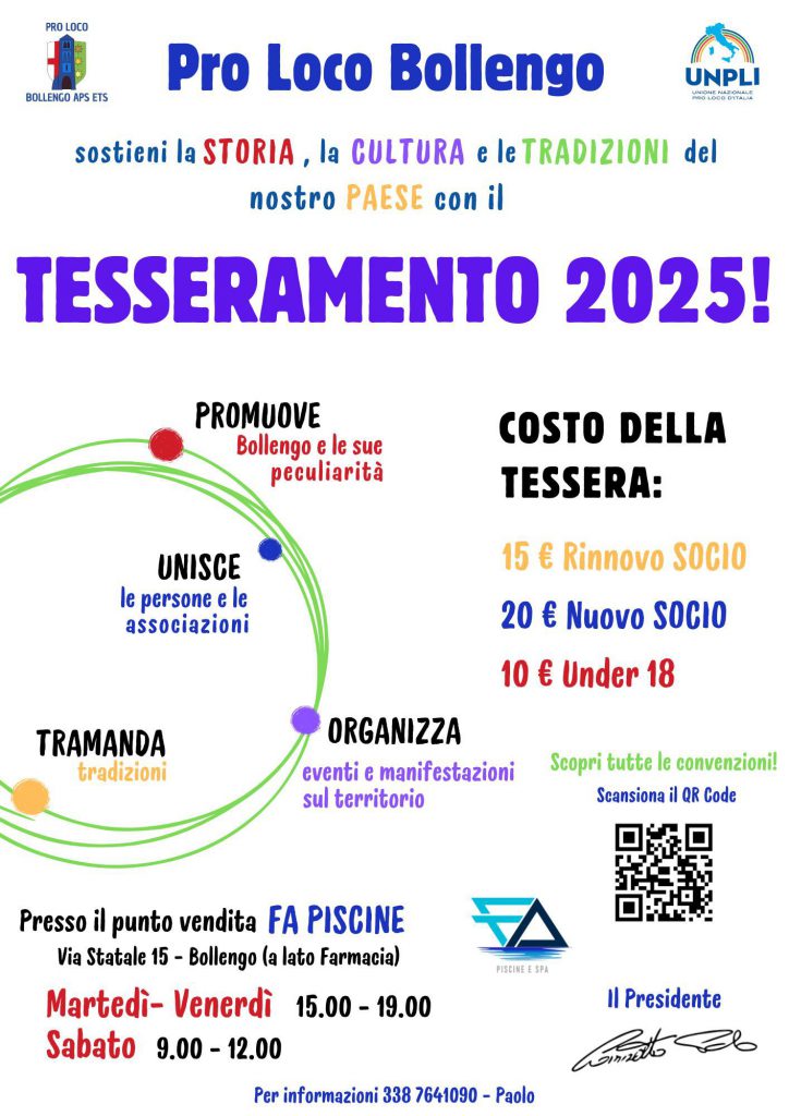 tesseramento 2025