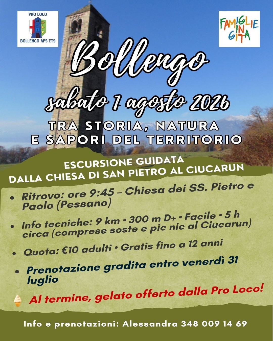 ecursione bollengo